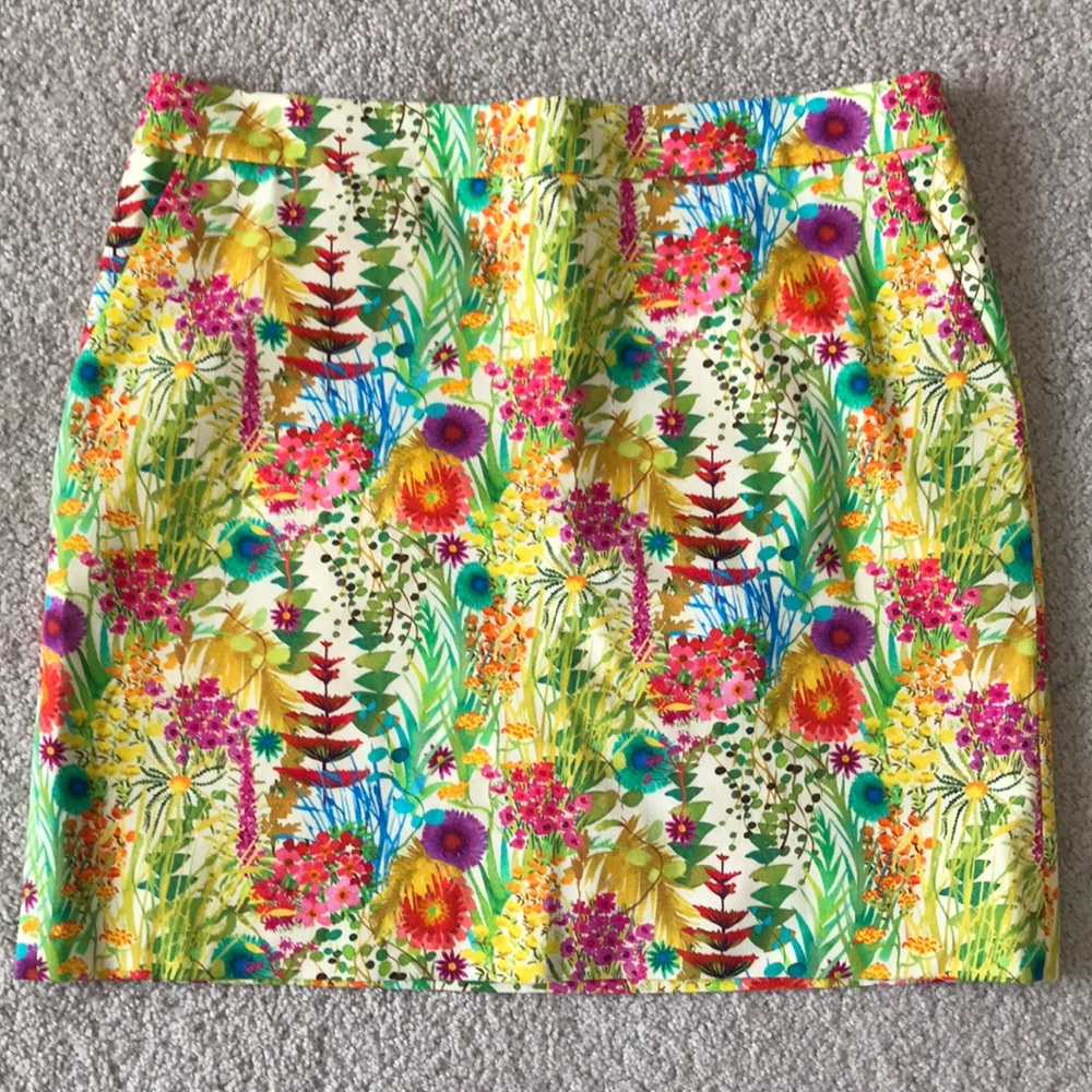J Crew LIBERTY Floral print mini Skirt - Size 2